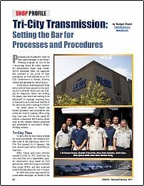 Tri City Transmission Featured in ATRA's Gears Magazine 