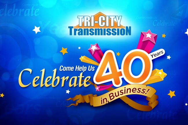 Please Join Us to Help Celebrate Tri-City's 40th Anniversary